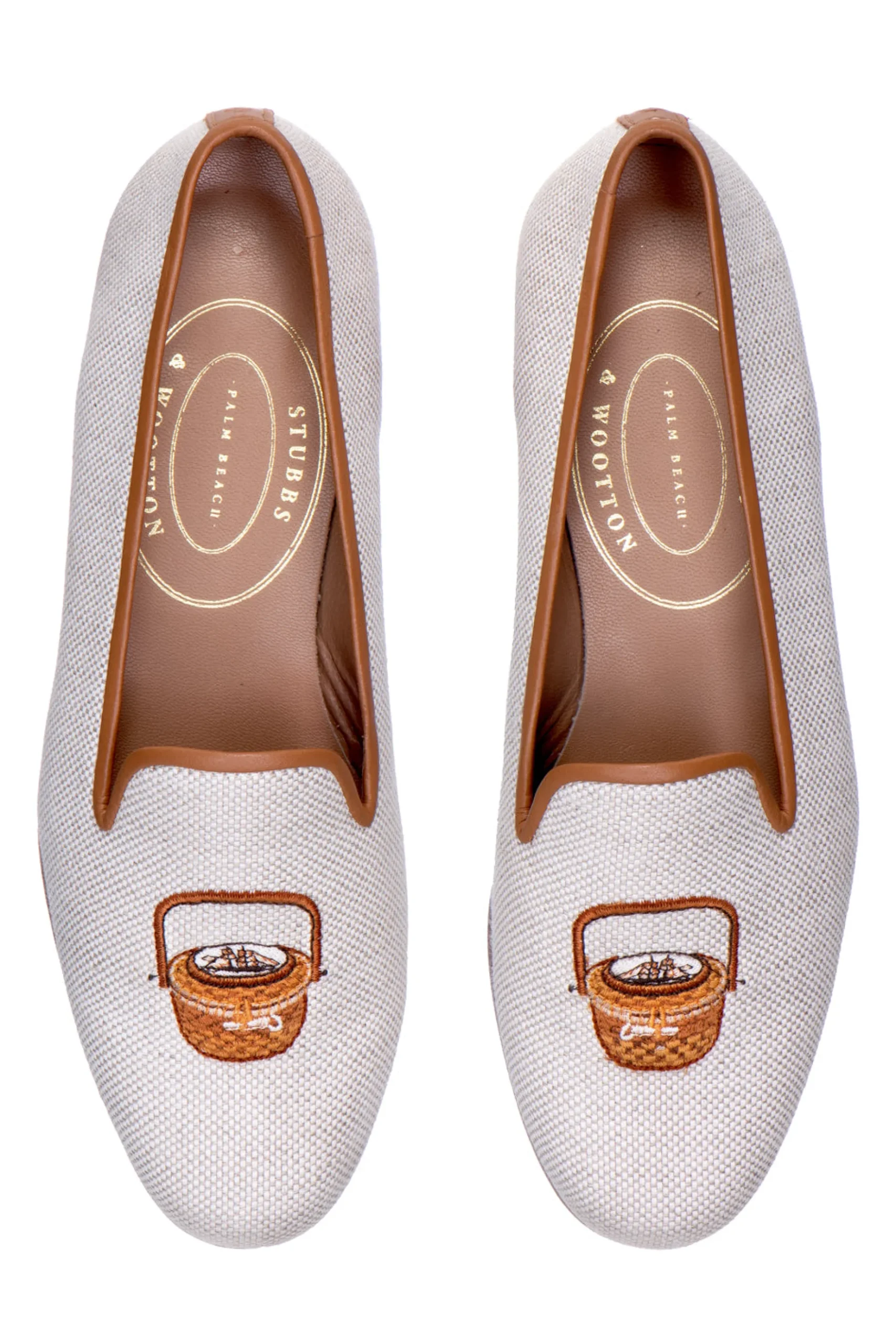 Basket Flax Linen Slipper (Men)