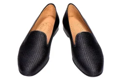 Black Raffia Slipper (Men)