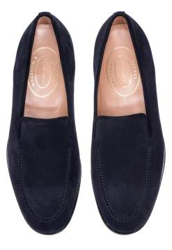 Black Suede Venetian (Men)