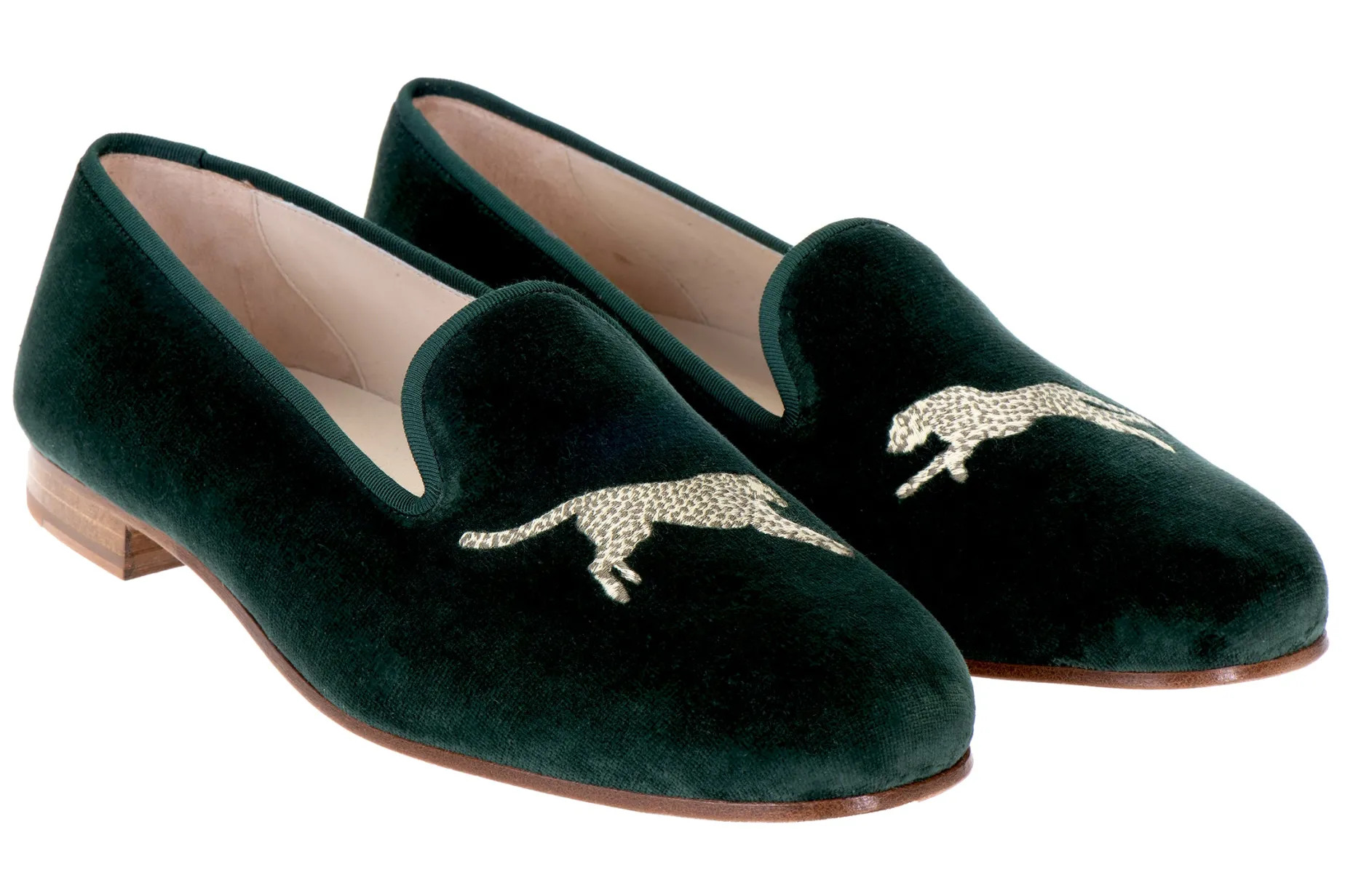 Cheetah Evergreen Velvet Slipper (Men)