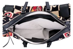 Crest Black Needlepoint Weekender