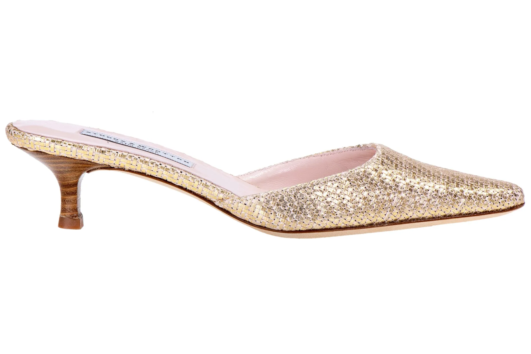 Gold Raffia Greta