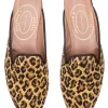 Jane Leopard Needlepoint Mule (Women)