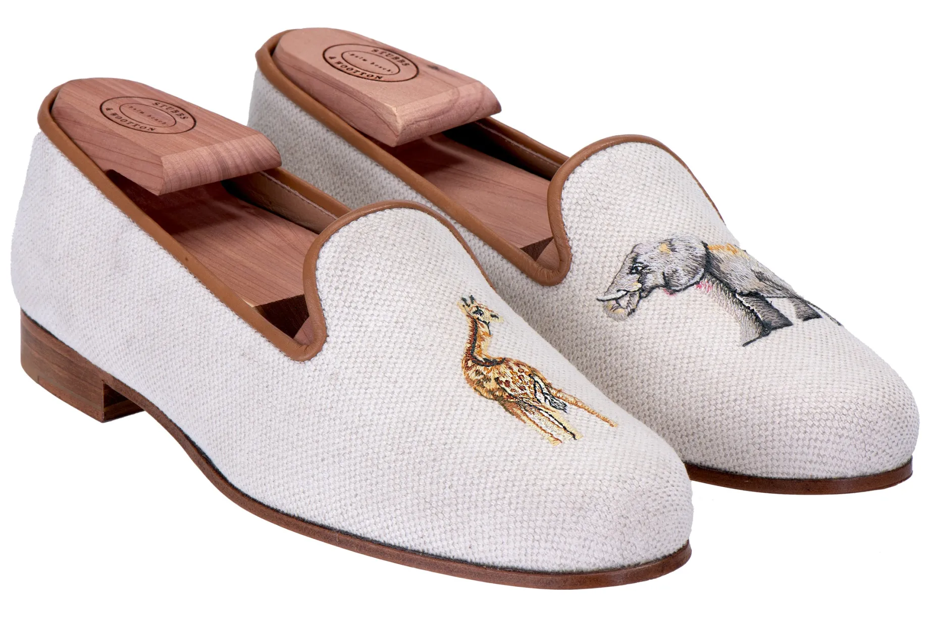 Jungle Flax Linen Slipper (Men)
