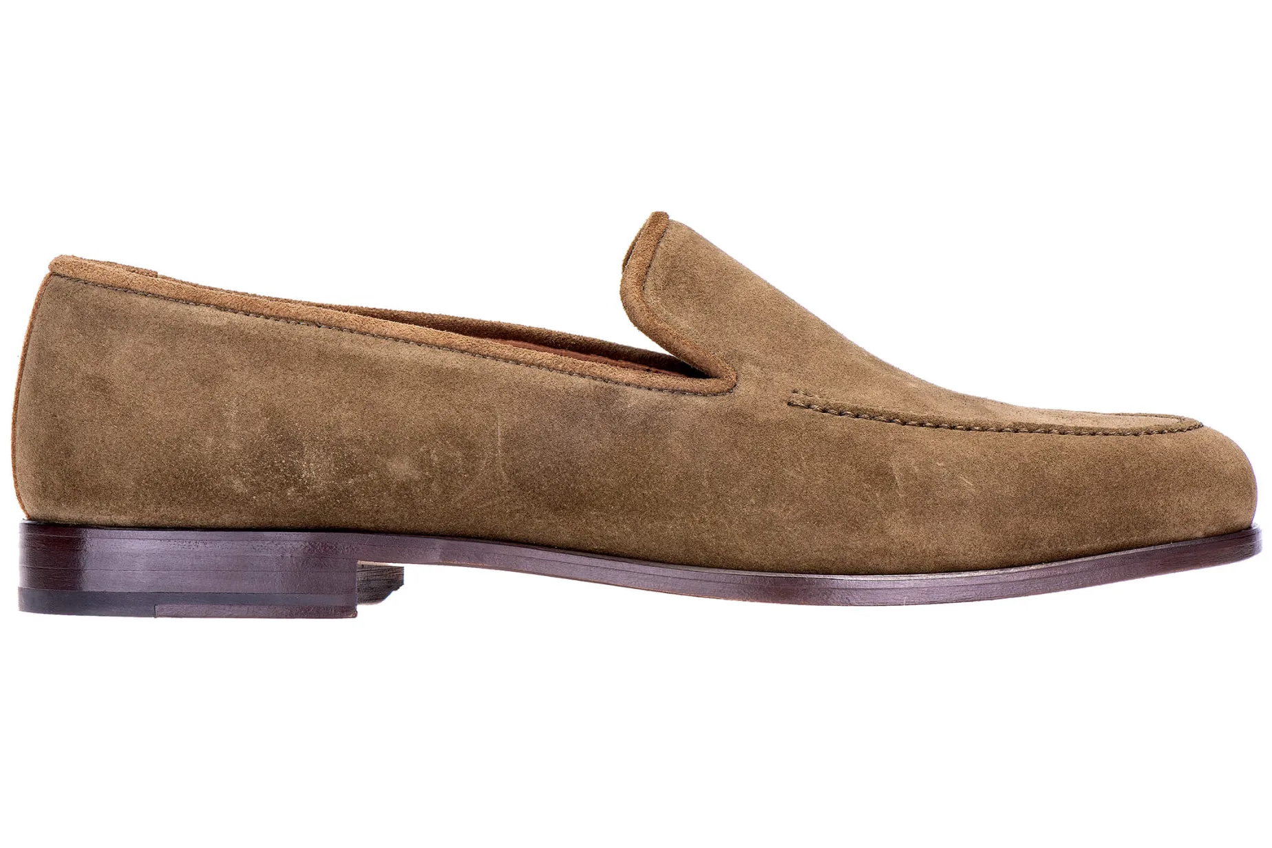 Khaki Loden Suede Venetian (Men)