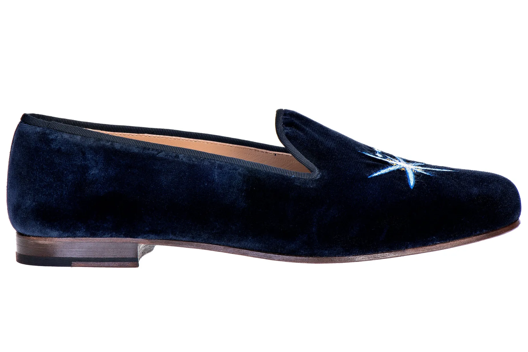 Leo Midnight Velvet Slipper (Women)