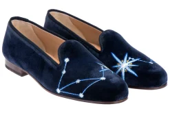 Libra Midnight Velvet Slipper (Women)