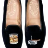 Scotch Black Velvet Slipper (Men)