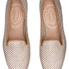 Straw Cream Raffia Slipper (Women)
