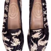 Wetlands Noir Needlepoint Slipper (Men)